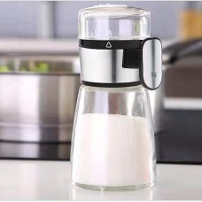  Metering Glass Salt And Pepper Glass Shaker Dispenser For Precision Controlling - 160 ml
